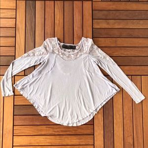 Free People New Romantics XS Oversized Flowy Top